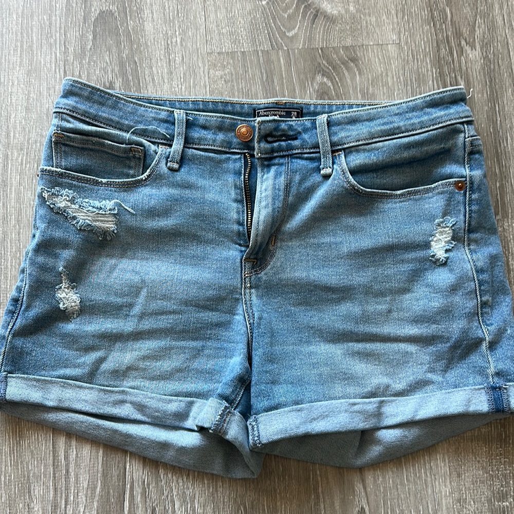 A&F Jean shorts